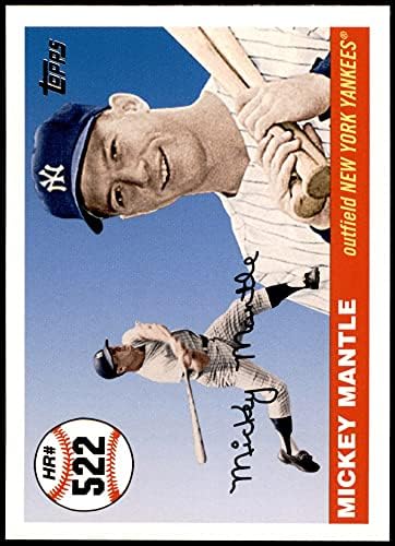 2006 Topps # 522 Home Run 522 Mickey Mantle New York Yankees NM/MT Yankees