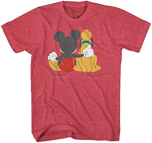 Disney Mickey e Plutão Best Friends T-Shirt Adult