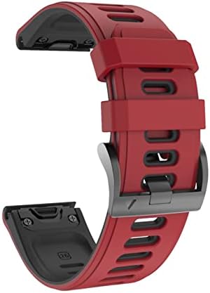 Ahgdda Silicone WatchBand para Garmin Fenix ​​Fenix ​​7x Fenix ​​7 Watch Quick Release Fase Fit Wrist Band 26 22mm Strap
