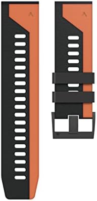 UMCNVV Sport Silicone Watch Band Pulp Screp para Garmin Fenix ​​6x 6 Pro 5x 5 mais 3 h Smartwatch 22 26mm EasyFit Redunda Pulseira