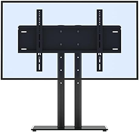 Suporte de parede de parede de aço inoxidável para a maioria das TVs curvas planas de 32 a 65 polegadas, substituição de até 50