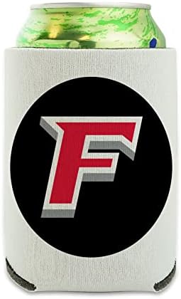 Fairfield University Secundário Logotipo LAN - Bebida Huve Huve Hugger Isolador dobrável - Suporte isolado de bebida