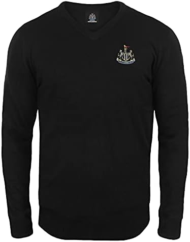 Newcastle United FC Futebol Official Presente de Mens Crest Knit