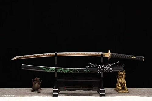 Glw Katana Samurai Katana Sword Handmade japonês 9260 Spring Steel Blade muito nítida