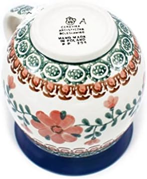 Pottery Pottery Decorativa de 12 oz caneca de bolha, branca