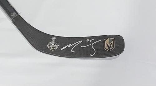 Ryan Reaves assinado Hockey Stick Las Vegas Knights 2018 Stanley Cup Proof JSA COA - Autographed NHL Sticks