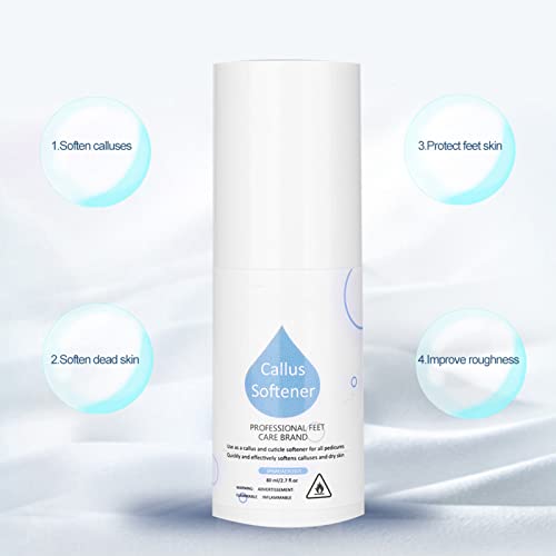 Cuidado com a pele suavizar os calos descascando cutin dissip reparo pés spray de saúde de beleza, peeling peeling