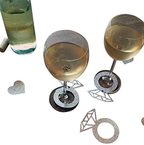 Vários designs de marcadores de anel de vidro de vinho cartões-20 peças Lips/Ring para Shoes de Aniversário/Bridal/Casamento/Ano Novo Eventos/Party