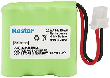 Kastar 1-Pack 3.6V 500mAh Ni-MH Substituição de bateria para Radio Shack 239070, 239081, 9601834, Sanik 3SN2, 3SN3AAA30HSJ1 S60530