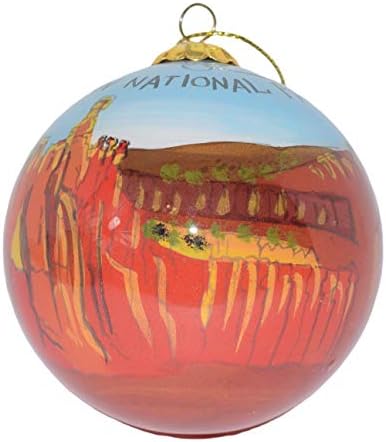 Ornamento de Natal de vidro pintado à mão - THOR do dia de verão do martelo do Bryce Canyon Parque Nacional