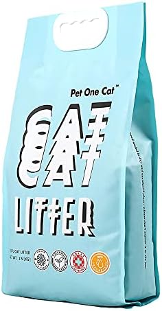 Tofu Cat Litter PETONECAT BELETOS DE LIMTE DE CAT PETONECAT Atualizados de 1,5 mm de lixo natural de Kitty 99,9% de poeira sem