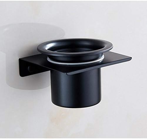 Escova de vaso sanitário meilishuang, escova de vaso sanitário preta de aço inoxidável, escova redonda para o banheiro doméstico,