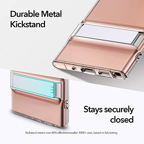 Caso de kickstand de ESR Metal compatível com o Samsung Galaxy Note 20 Ultra [suporte vertical e horizontal] [Proteção