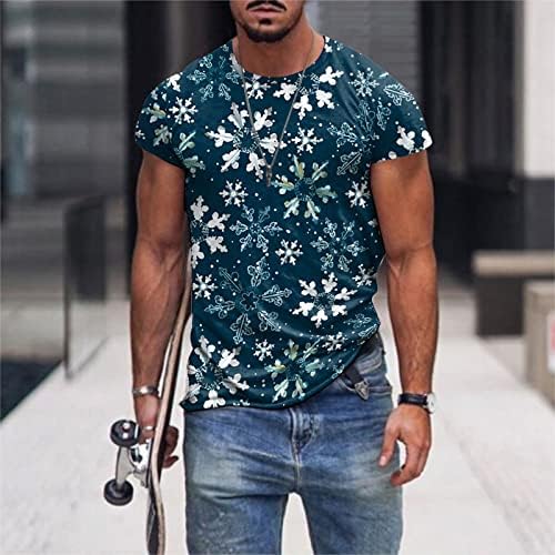 YHAIOGS Mens camisetas masculinas camisetas de algodão engraçado Camisa casual de manga curta regular para homens camisetas limpas frescas homens