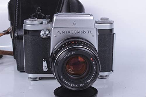 Dresden Câmera vintage Pentacon Six TL 80mm F2.8 MC Biometar Jena Zeiss Lensserviced