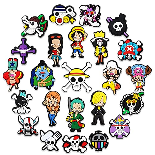 33 PCs Anime Charms for Boys Kids Teens Girls PVC Croc Pins Charms de decoração de calçados fofos para Croc Accessors Shoe