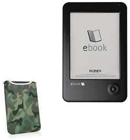 Caso de ondas de caixa para o leitor de e -book Eink Eink 621EB - Slipflage Slipsuit, Slim Design Camo Neoprene Slip