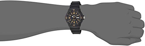 Casio Men 'Classic' Quartz Resin Watch Casual, Color: Black