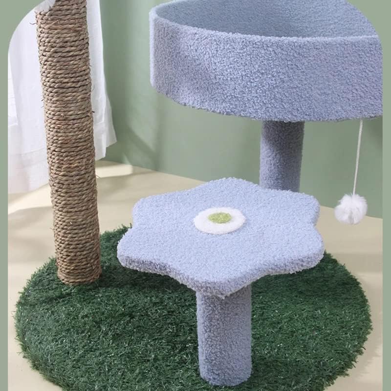 Gretd Cactus Cat Tree Cat Salbing Tower Plush estável Ponha gato Postagens de arranhões caver