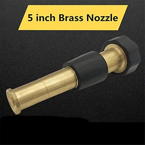 Yfqhdd 2 pcs de latão de bronze bico de mangueira de pistola de alta pressão de cobre reto para lavagem de carro jardim de flores