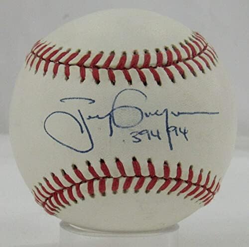 Tony Gwynn assinou Autograph Official League Rawlings Baseball JSA AI29349 - Bolalls autografados