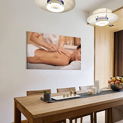 Poster de salão de beleza corporal de beleza massagem integral spa Poster Canvas Pintura Poster de arte de parede