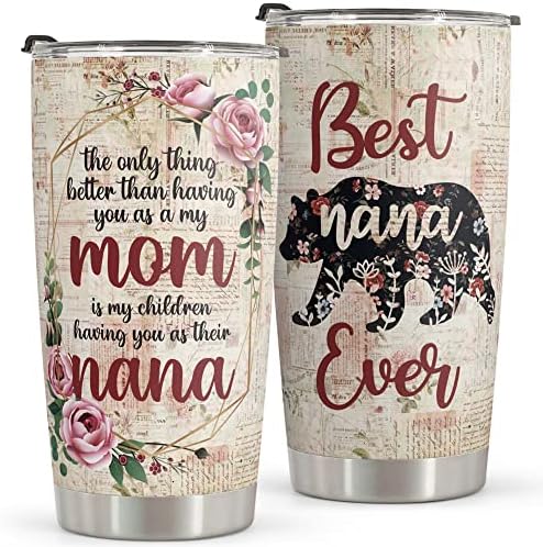 Presentes do Dia das Mães Macorner para Mãe Nana e Presentes do Dia das Mães da Filha, Filho - Mã
