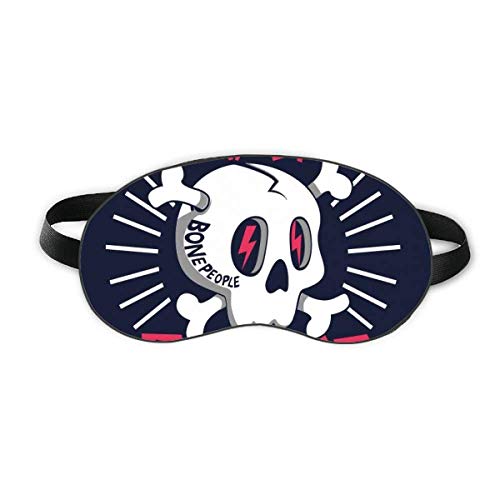 Skate Board Indian Skeleton sacrifício Totem Sleep Sleep Shield Soft Night Blindfold Shade Cover