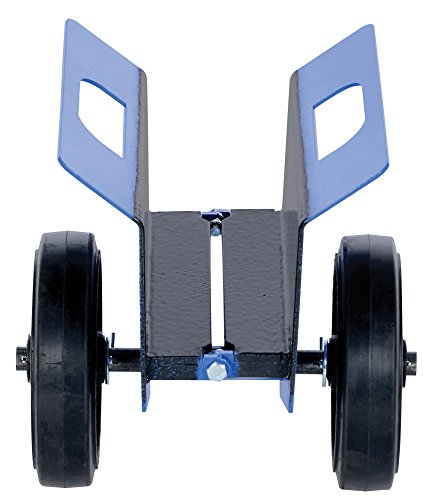 Vestil Pldl-HD-4 Placa de aço e laje Golly com rodas poli-a-aço, capacidade de carga de 1500 lbs, altura de 13-1/4 , 12 comprimento x 12-1/4 Largura