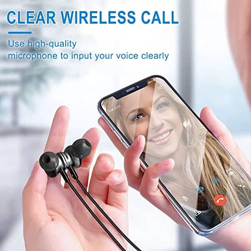 Zunfeo sem fio bluetooth foodbuds cancelamento de ruído com microfone - fones de ouvido estéreo à prova d'água em fones de ouvido de fone de ouvido esportes fones de ouvido de fones de ouvido de fones de ouvido de fones de ouvido com broto de fones de ouvido embutido em microfone