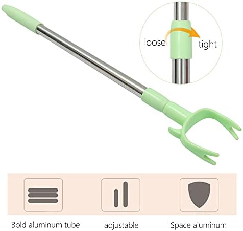 Vorcool estendido para pólo doméstico Roupes de roupas 2pcs Roupas secas a pólo telescópio Roupa de secar haste inoxidável Roupas de aço Ferramentas