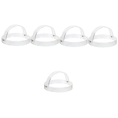 Besportble 5pcs Display Stand Hat Clear Rack Clear Hat Stand Clear Hat Hat para exibir lanterna acrílica Lanterna