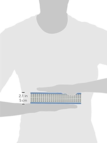 Pano de vinil reposicionável Brady WM-182-PK, preto em números sólidos, placa de marcador de fio de números sólidos