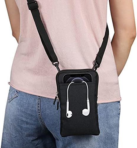 Caixa de telefone vestível, bolsa de bolso multifuncional portador de telefone, saco de ombro crossbody de telefone pequeno, mini viagens de cintura saco de cintura de cintura compatível com Sony Xperia Pro, xper