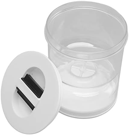 Jar com picles gowenic e azeitonas JAR, picles e jarra de ampulheta, 8,3 onças de picles com design à prova de vazamentos, para separador de picles de molhado e seco