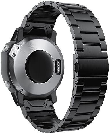 UMCNVV 26 22 Recha de 20 mm para Garmin Fenix ​​7x 7 7s 6x 6 6s Relógio Rápula de aço inoxidável para fenix 5x 5 3HR 5S