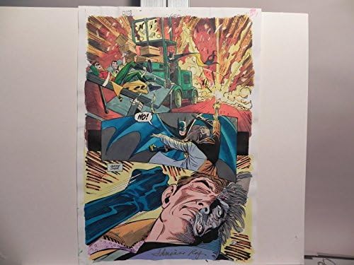 Batman 680guias coloridas Arte de produção com C.O.A assinado/Adrianne Roy pg.23