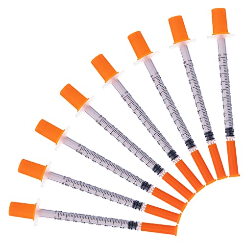 Ferramentas de distribuição de plástico de 1 ml/cc 30ga, pacote embalado individualmente de 20