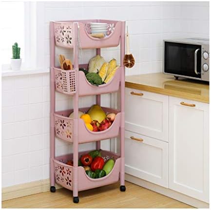 Prateleiras caseiras de JyxCoshelf, estantes de prateleiras em casa quarto quarto banheiro rack de armazenamento de cozinha frutas