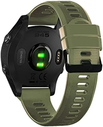 Tiras de banda de vigilância eeomoik para Garmin Forerunner 945 935 Fenix ​​5 Plus Quatix5 Silicone Smart Watch Band Outdoor Sport de 22 mm de pulseira correia