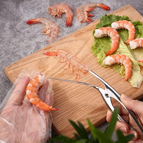 Sheller Seafood Steel Acener Easy Prailns Marischish para lagosta de lagosta de camarão lagosta inoxidável