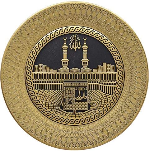 Placa de arte decorativa de arte decorativa com suporte de parede de mesa de origem turca