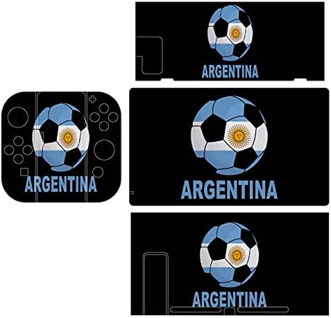 Adesivo de jogo de futebol argentina para adesivo de jogo lindamente padronizado adequado para séries de switch para