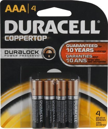 Baterias alcalinas 3 pacote, 4 unidades por pacote