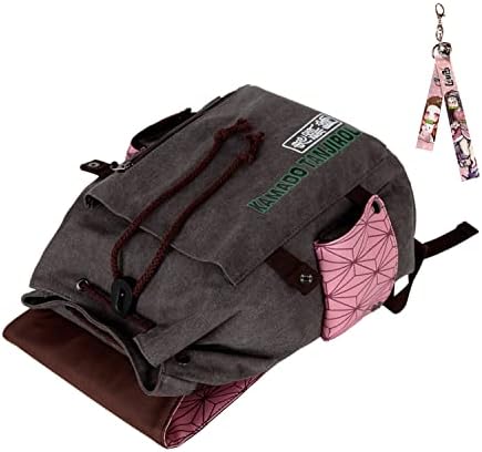 Hajicxl Japanese Anime Mochilas Canvas ombros Bolsa 3D Imprimir Daypack Bookbag Saco de viagem para fãs de anime