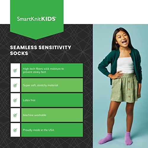 SmartKnitKids Sensory Sensorly Sensitivity Fisorless Meocks - 3 pacote