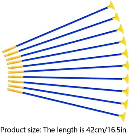 EAARLIYAM 10pcs Arco -flecha infantil Arqueira Segurança de Seta