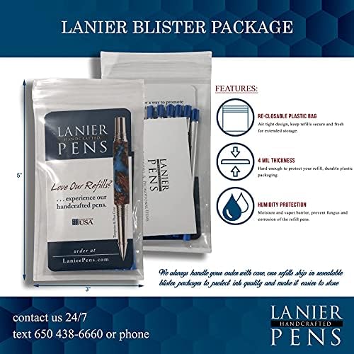 Lanier Combo Pack - 4 pacote - Monteverde® Capless M42 Gel Ink Recar