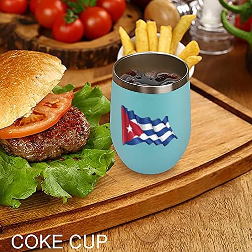 Cuba Bandle Bottle Cup com tampa com tampa de aço inoxidável de aço duplo de parede dupla de escritório