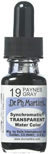 Dr. Ph. Martin's Syncromatic Transparent Water Color, 0,5 oz, Payne's Gray
